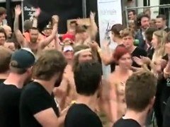 World-Euro-Danish & Undressed People On Roskilde Festival 2012-1