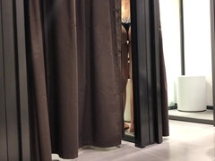 Blonde Young Milf In Changing Room