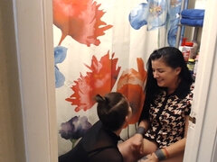 Toileting Anna Undressing Wiping Using Tongue Instead