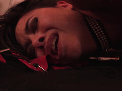 Anal, Røv til mund, Bondage disciplin sadomasochisme, Brunette, Fødder, Gaping, Latex, Lille kvinde