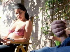 Amatorka, Cfnm, Wytrysk, Kutas, Lekarz, Ekshibicjonizm, Obciąganie, Publiczny