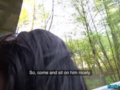 오랄섹스, 흑갈색 머리, 자연의 가슴, 셀카, 보지, 삼키다, 문신, 젖가슴