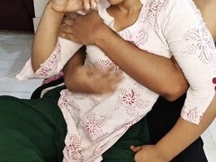 Caught alone in the empty palace, I took my chances with the naughty maid Riya Moni