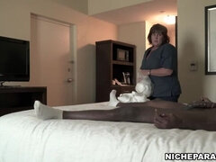 NICHE PARADE - Real Hotel Maid Jerks Off My Dick (Full Video)