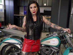 Biker Babe wants to Ride Everything in the Shop