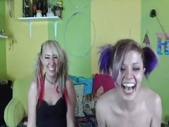 Petite penis castration by 2 ladies