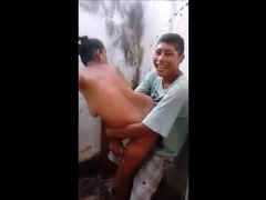 Amateur, Asiático, Hembra, Sexo duro, Madres para coger, Al aire libre, Público, Voyeur