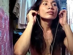 Enthousiasteling, Aziatisch, Grote lul, Sperma shot, Filippijnse vrouw, Hardcore, Masturbatie, Shemale
