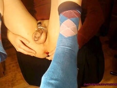 Amateur, Anal, Homosexuelle, Chaussettes, Jouets