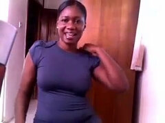 Fantastic bootie african webcam striptease after church ameman