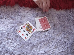 Minx Strips In Card Game Seduction 1 - Ricky Rascal