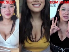 Girls jerks, compilation, gamer girl