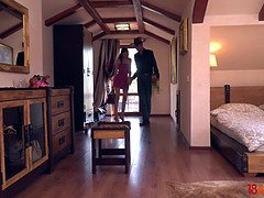 Model-type teeny Ariel ride and fuck