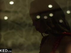 Brunette brune, 2 femmes 1 homme, Interracial, Léchez, Chatte, Plan cul à trois, Nénés