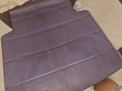 Desi Stepmom Suman Gives Blowjob and Cumshot in Chair - Indian Homemade POV