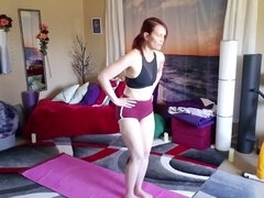 Amatör, Amerikansk, Stor stjärt, Brunett, Kameltå, Fötter, Mogen, Milf