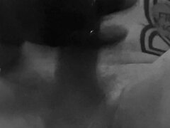 Amerikansk, Stor kuk, Män i kvinnokläder, Sperma shot, Hemmagjord, Onani, Solo, Tatuering