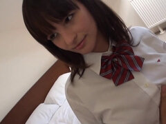 Rita Peach Schoolgirl In Japan - Brunette