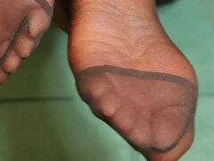 Amatør, Fotfetisj, Gym, Hjemmelaget, Milf, Nylon, Strømpebukse, Alene