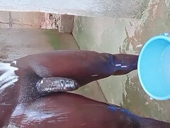 African, Velik kurac, Črnke, Zunanji izliv, Samozadovoljevanje, Solo