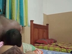 Sri Lankan bbw aunt-in-law Taniya1988 in a night dress ready for some action