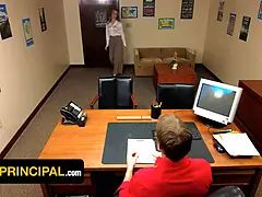 Amerikanisch, Sadomasochismus, Blasen, Domination, Milf, Büro, Taboo, Lehrer