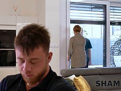 Blonde MILF cheats on husband with horny older neighbor in your area!