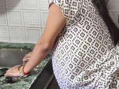 Indian Desi Village Bhabhi Fucked by Brother in Law in the Kitchen