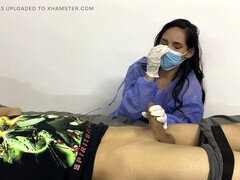 큰 음경, 사정 샷, 닥터, 집에서 만든, 일본인, 수음, 밀프, 유니폼