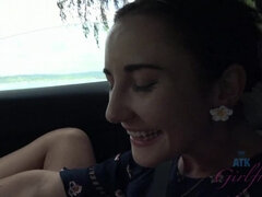 Amatör, Brunett, Flickvän, Fitta, Rakad, Tuttar