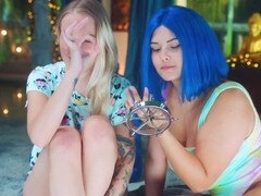 Nubile, speculum exam, rough anal