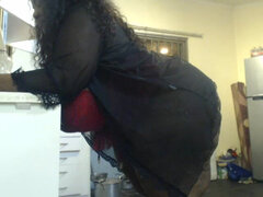 Africain, Amateur, Cul, Noire, Mature, Seins naturels, Solo, Nénés