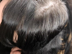 18, 素人, デカ尻, デカパイ, フェラチオ, 茶髪の, カップル, ティーン