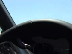 Tyłek, Blondynka, Obciąganie, Samochód, Dziewczyna, Rzeczywistość, Ogolona, Cycki