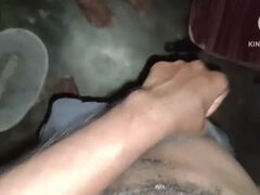 Asiater, Bad, Biseksuell, Par, Inder, Hushjelp, Utendørs, Kone