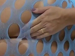 The Cuckold Can Never Resist Seeing Me Showing My Hole and Cums Massively