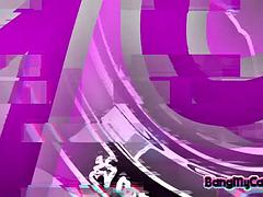 Asiatisch, Tussi, Blasen, Chinesisch, Japanische massage, Lesbisch, Masturbation, Titten