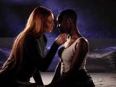 Penetracion con dedos, Hd, Interracial, Besar, Lesbiana, Tetas naturales, Coño, Pelirrojo