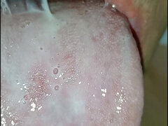 Amatör, Sperma i munnen, Sperma shot, Handjobb, Solo