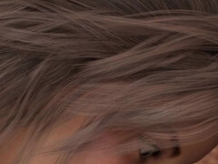 18, 3d, Duży kutas, Twarzowy, Orgazm, Cipka, Squirting, Tatuaż