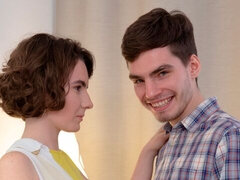 Kukk suging, Brunette, Slikking, Fitte, Tynn, Tenåring, Pupper