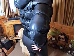 Leather and boots fetish- i fucked my firends wife face. she love to cheat her husband: Porn
