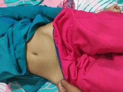 フェラチオ, カップル, 指いじり, 彼女, 手コキする, 自家製, インド人, オマンコ
