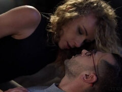 Røv, Røvslikning, Sort, Par, Kjole, Europærer, Piercing, G streng