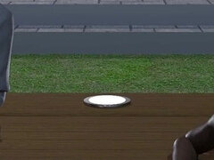 Τρισδιάστατο, Μεγάλα βυζιά, Ξανθιά, Μελαχροινή, Παιχνίδι, Πισίνα, Βυζιά