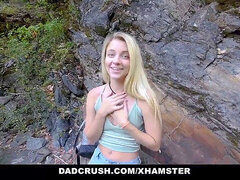 DadCrush - My Stepdaddy pummels Me in Nature