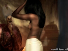 Indian Girlfriend Exposes Her Natural Bum Dance Still