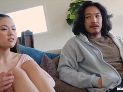 Asiatica, Culo, Grande cazzo, Pompino, Da dietro, Tette naturali, Magra, Tette