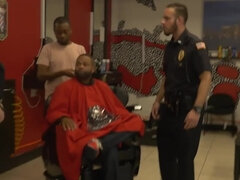 Black robbery suspect earns freedom by fucking police officers