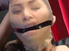 Asijské, Bdsm, Brunetka, Fetiš, Japonské, Punčochy, Kozičky